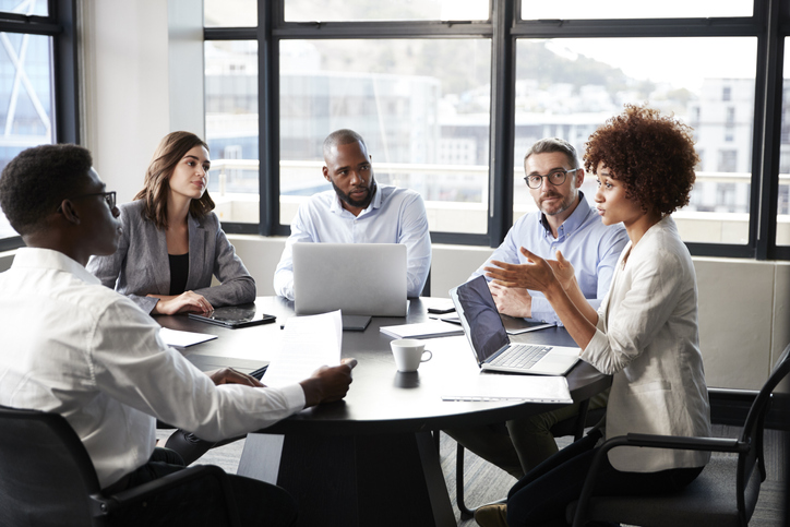 L'équipe de franchise Transworld composée de courtiers d'affaires experts